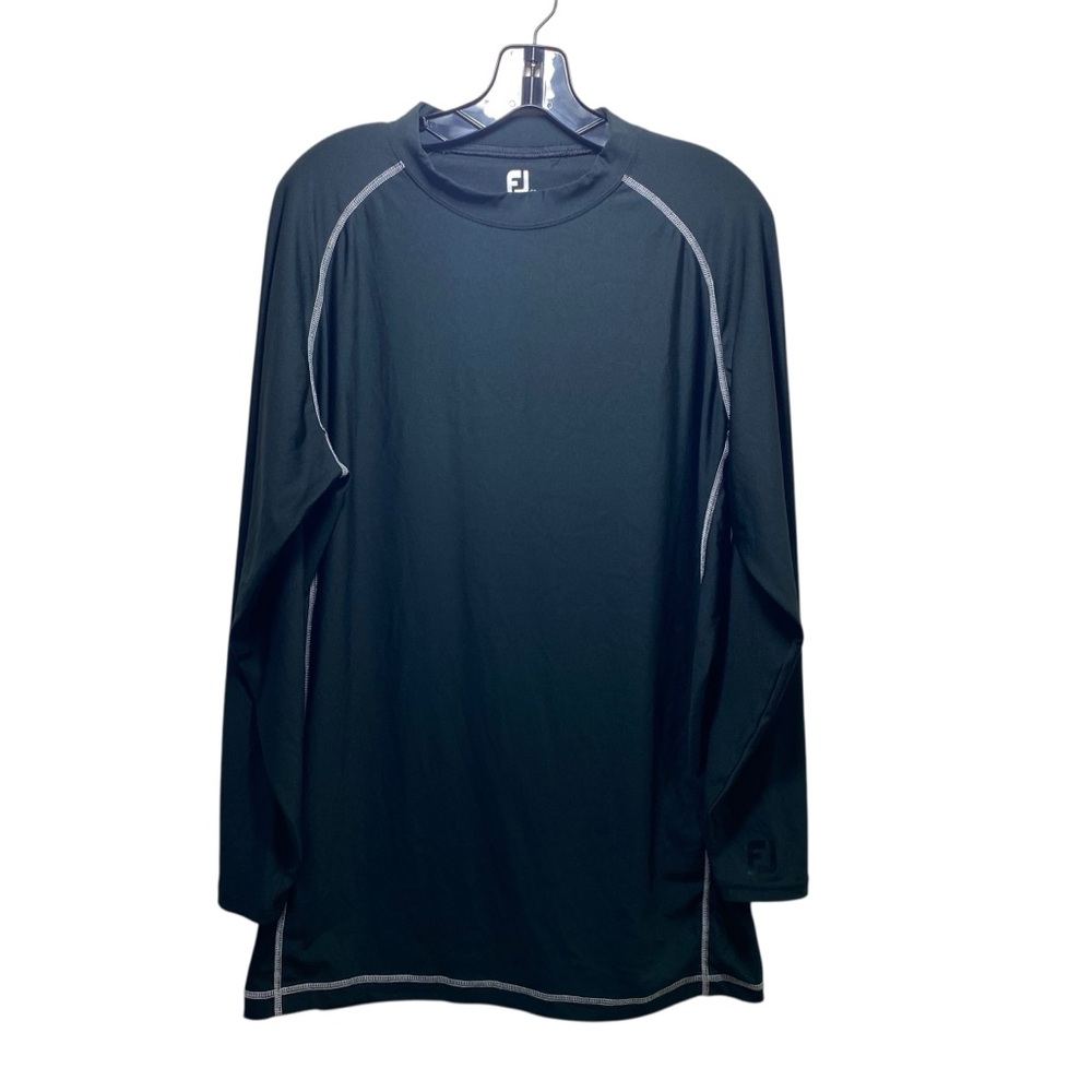 FJ Thermal Pro Dry Performance Base Layer Mens‎ 2XL Black Long Sleeve Crew Neck